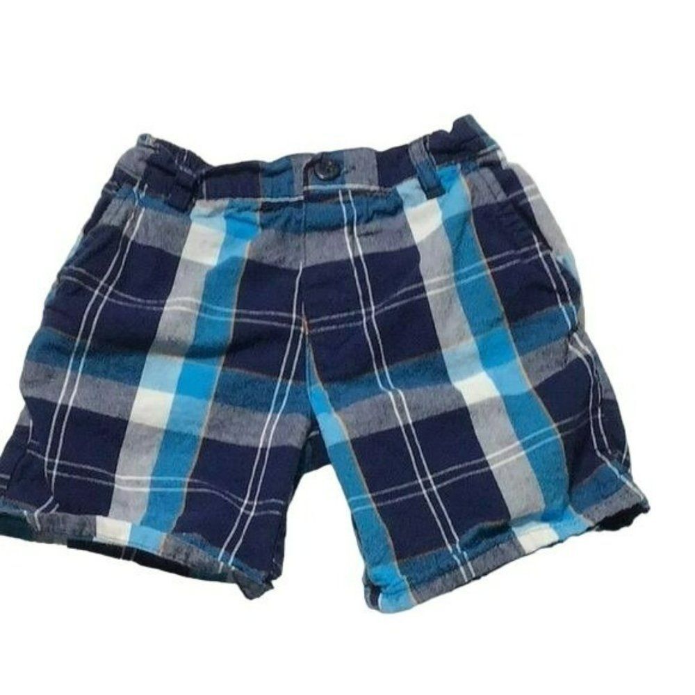 US Polo Assn Toddler 3T Plaid Shorts